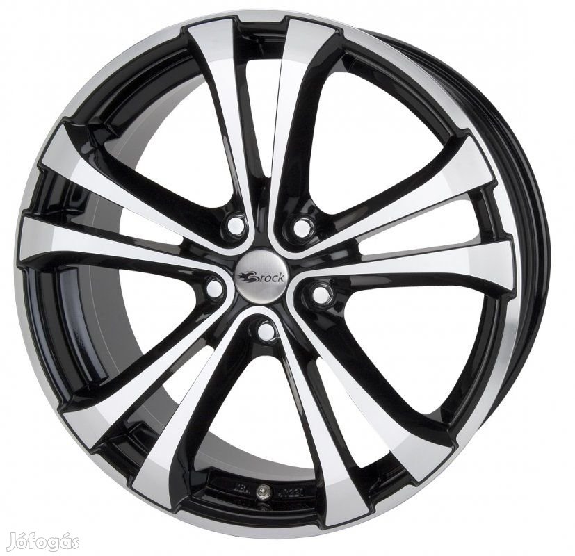 RC RC17 SGVP - Fényes fekete polírozott 8X18 5X110 ET35