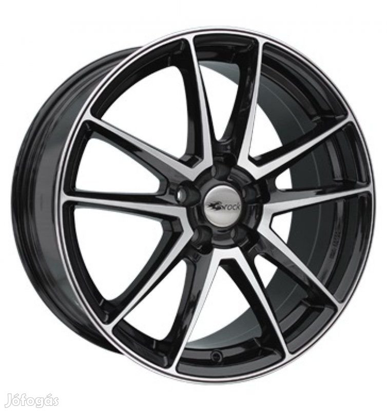 RC RC22 SGVP - Fényes fekete polírozott 6,5X15 5X110 ET35 CB65,1 |