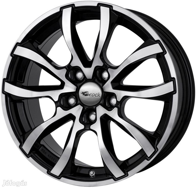 RC RC23 SGVP - Fényes fekete polírozott 8X18 5X112 ET28 CB66,6 |