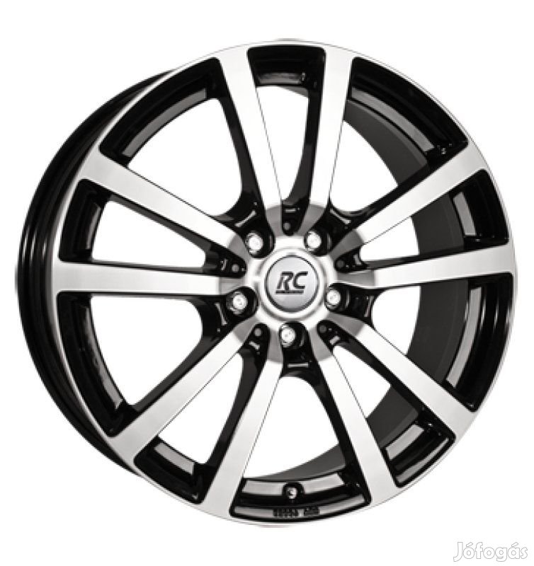 RC RC25T SGVP - Fényes fekete polírozott 7X17 5X160 ET55 CB65,1 |