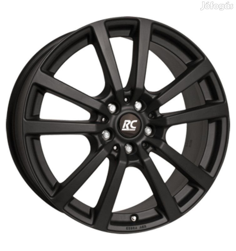 RC RC25T SKM - Világos matt fekete 7,5X18 5X112 ET56 CB66,6 |