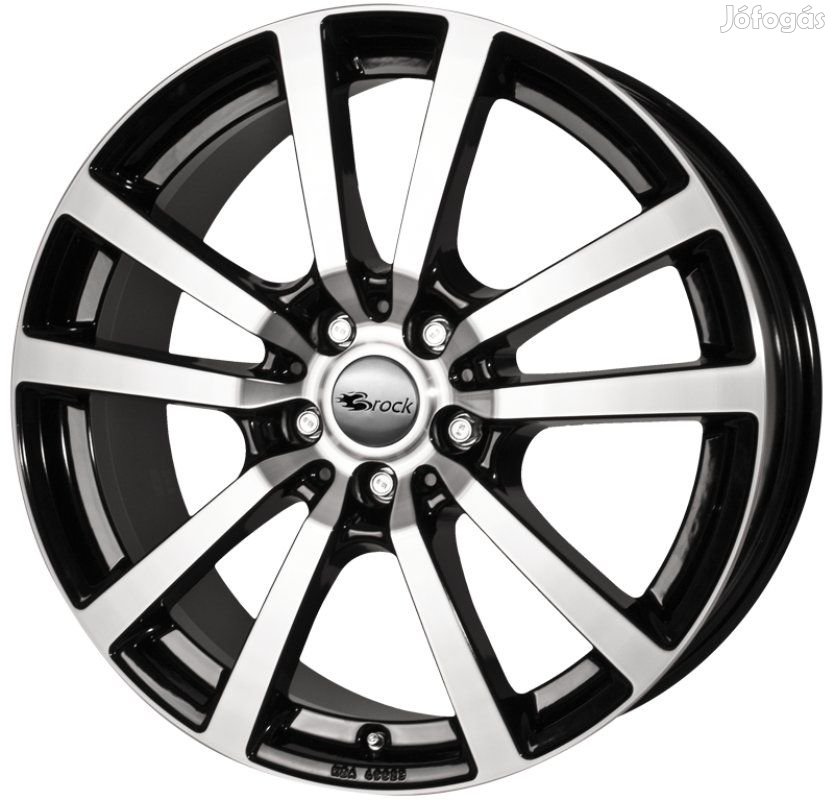 RC RC25 SGVP - Fényes fekete polírozott 7,5X17 5X120 ET47 CB65,1 |