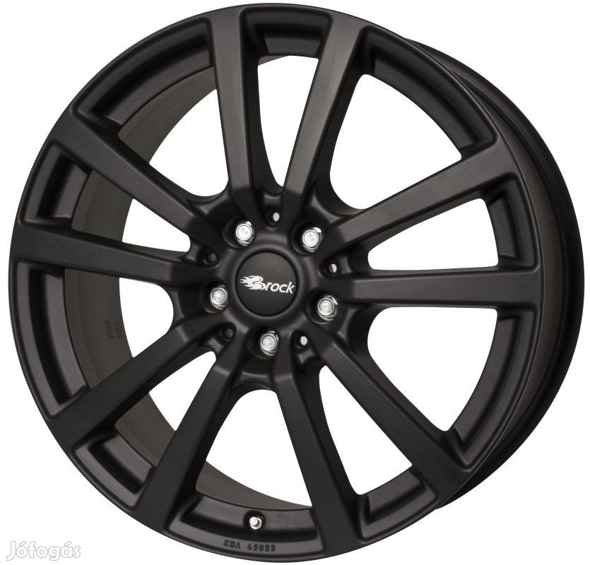 RC RC25 SKM - Világos matt fekete 8X18 5X112 ET38 CB66,6 | alufelni |