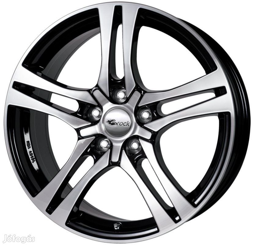 RC RC26 SGVP - Fényes fekete polírozott 7X16 5X114,3 ET38 CB72,6 |