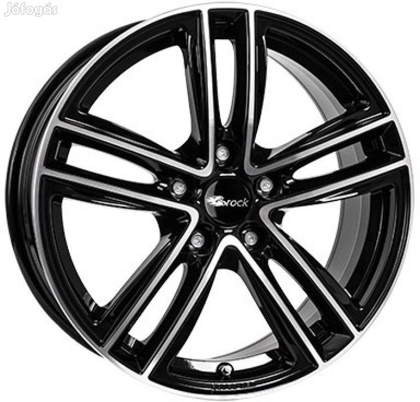 RC RC27 SGVP - Fényes fekete polírozott 7X17 5X108 ET50 CB63,4 |