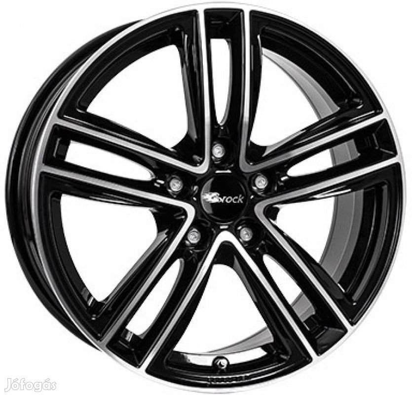 RC RC27 SGVP - Fényes fekete polírozott 7X18 5X112 ET46 CB66,6 |