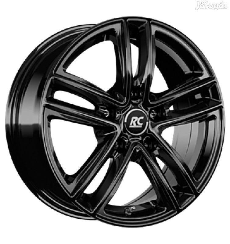 RC RC27 SG - Fényes fekete 7X17 5X112 ET45 CB57,1 | alufelni |
