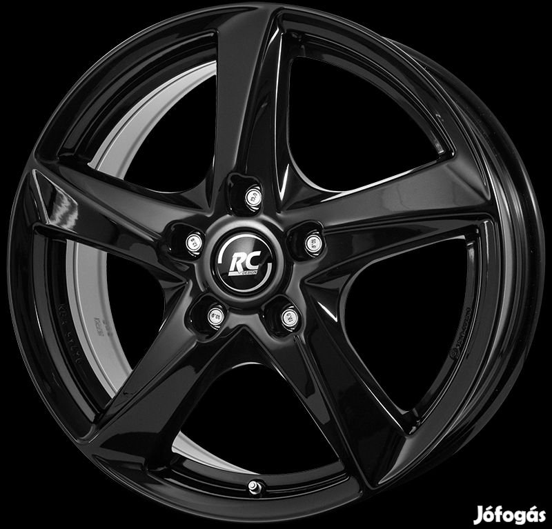 RC RC30T SG - Fényes fekete 7X17 5X108 ET46 CB65,1 | alufelni |