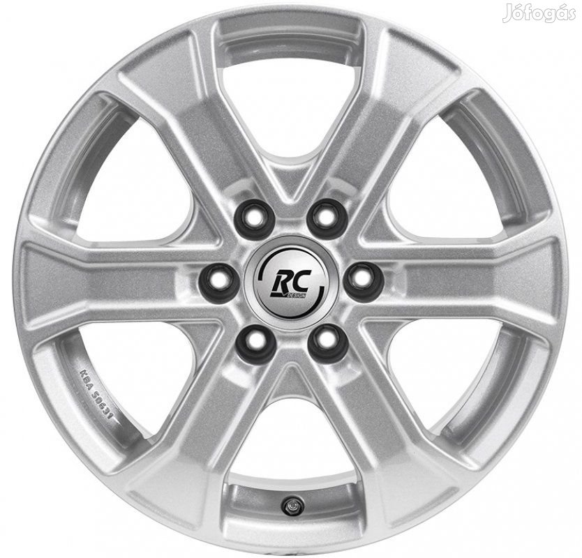 RC RC31 KS - Ezüst 7X17 6X139,7 ET55 CB93 | alufelni |
