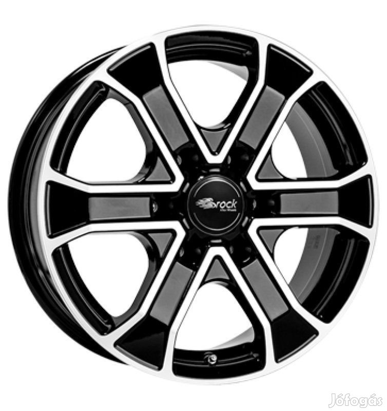 RC RC31 SGVP - Fényes fekete polírozott 7X17 6X130 ET57 CB84,1 |