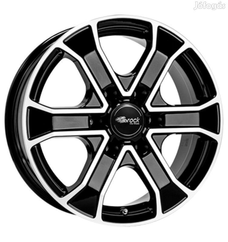 RC RC31 SGVP - Fényes fekete polírozott 7X17 6X139,7 ET38 CB67,1 |