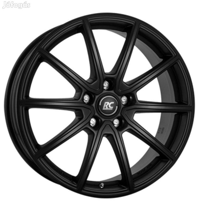 RC RC32 SBM - Szatén matt fekete 7X18 5X112 ET43 CB57,1
