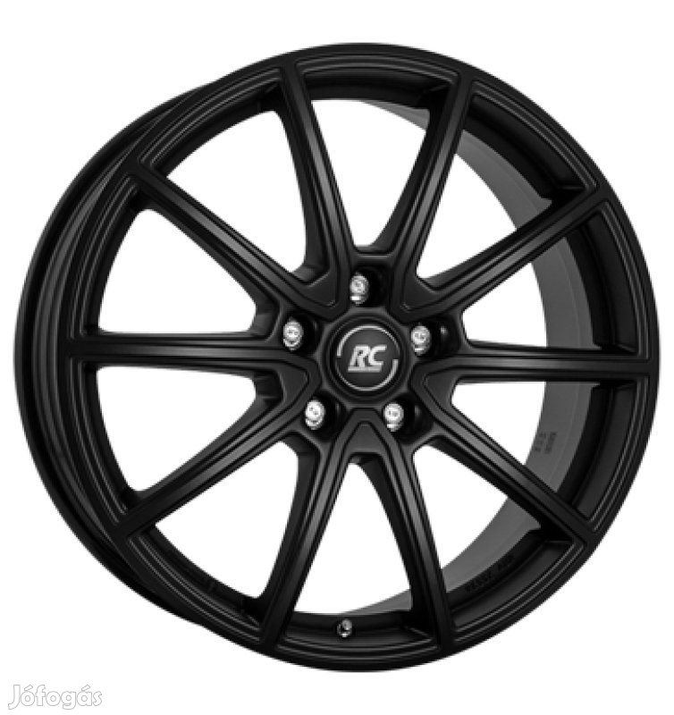 RC RC32 SBM - Szatén matt fekete 7X18 5X112 ET52 CB57,1