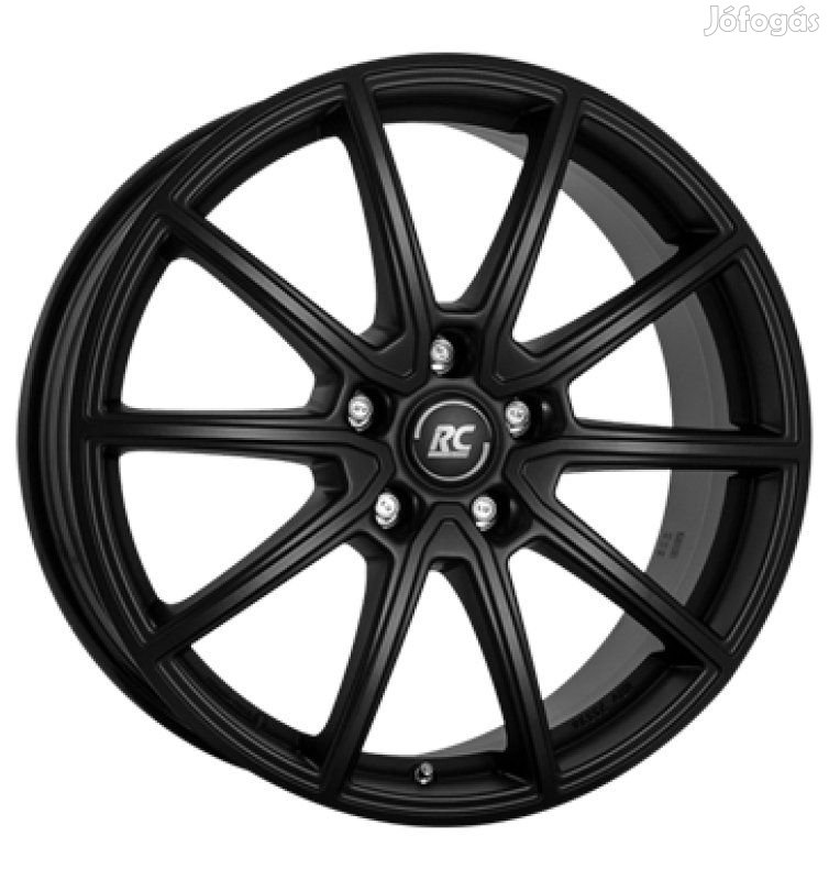 RC RC32 SBM - Szatén matt fekete 8X18 5X108 ET55 CB63,4
