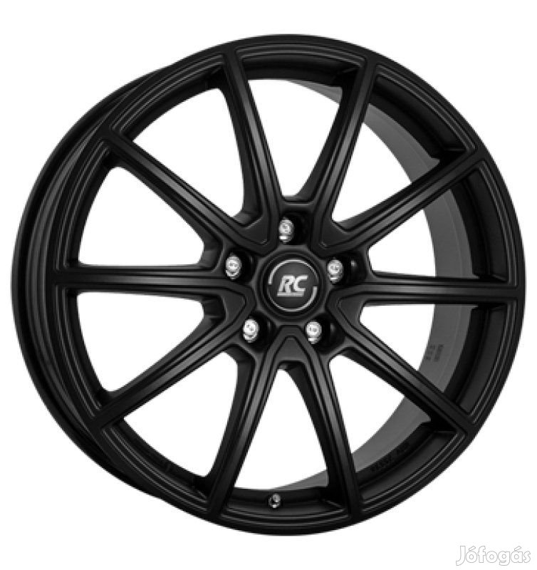 RC RC32 SBM - Szatén matt fekete 8X18 5X112 ET40 CB57,1