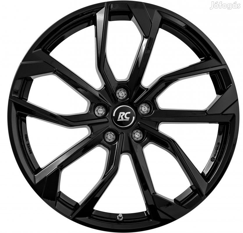 RC RC34 SG - Fényes fekete 7X17 5X114,3 ET40 CB66,1 | alufelni |