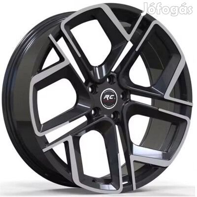 RC Racing Könnyűfém Fekete polír 8X18 112X57,1 ET40 CB 57,1 |