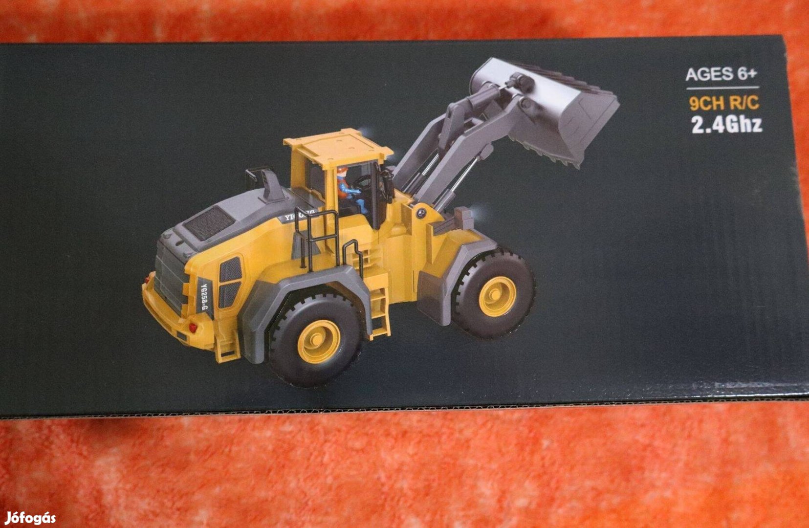RC-Rakodógép-Távírányítós-Játék