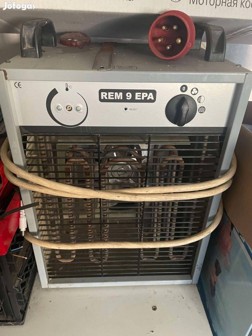 REM 9 EPA 9 Kw hősugárzó 400V