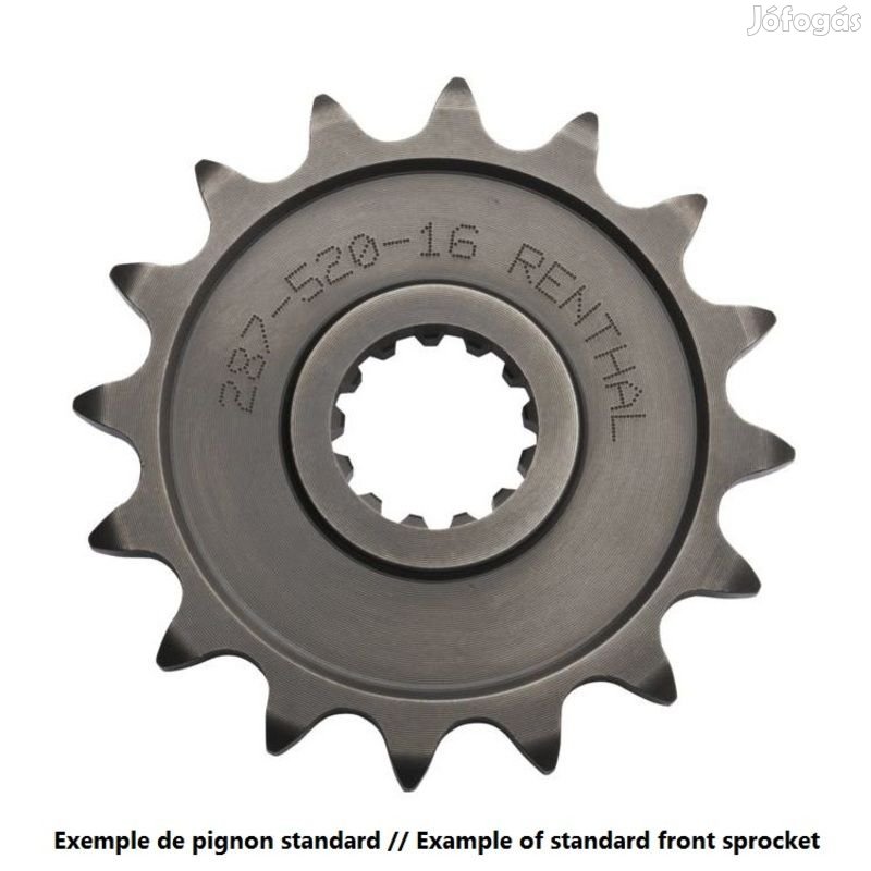 RENTHAL Acél Standard Első Lánckerék 515U - 520