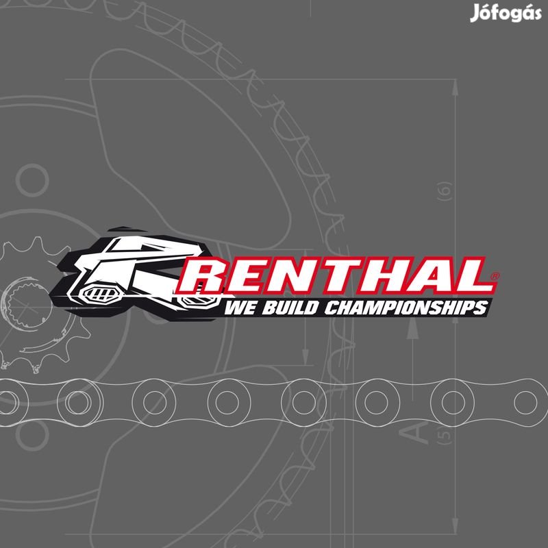 RENTHAL Lánckészlet 520R3 14/50 Megerősített - Ultra-könnyű Öntisztító