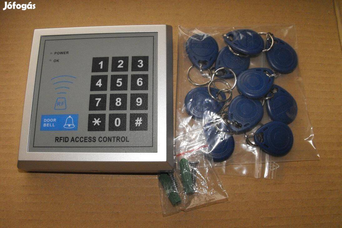 RFID 125kHz-es beléptető rendszer elektromos zár vezérlővel