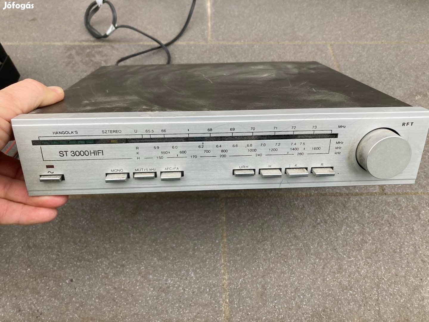 RFT ST 3000 HIFI rádió tuner