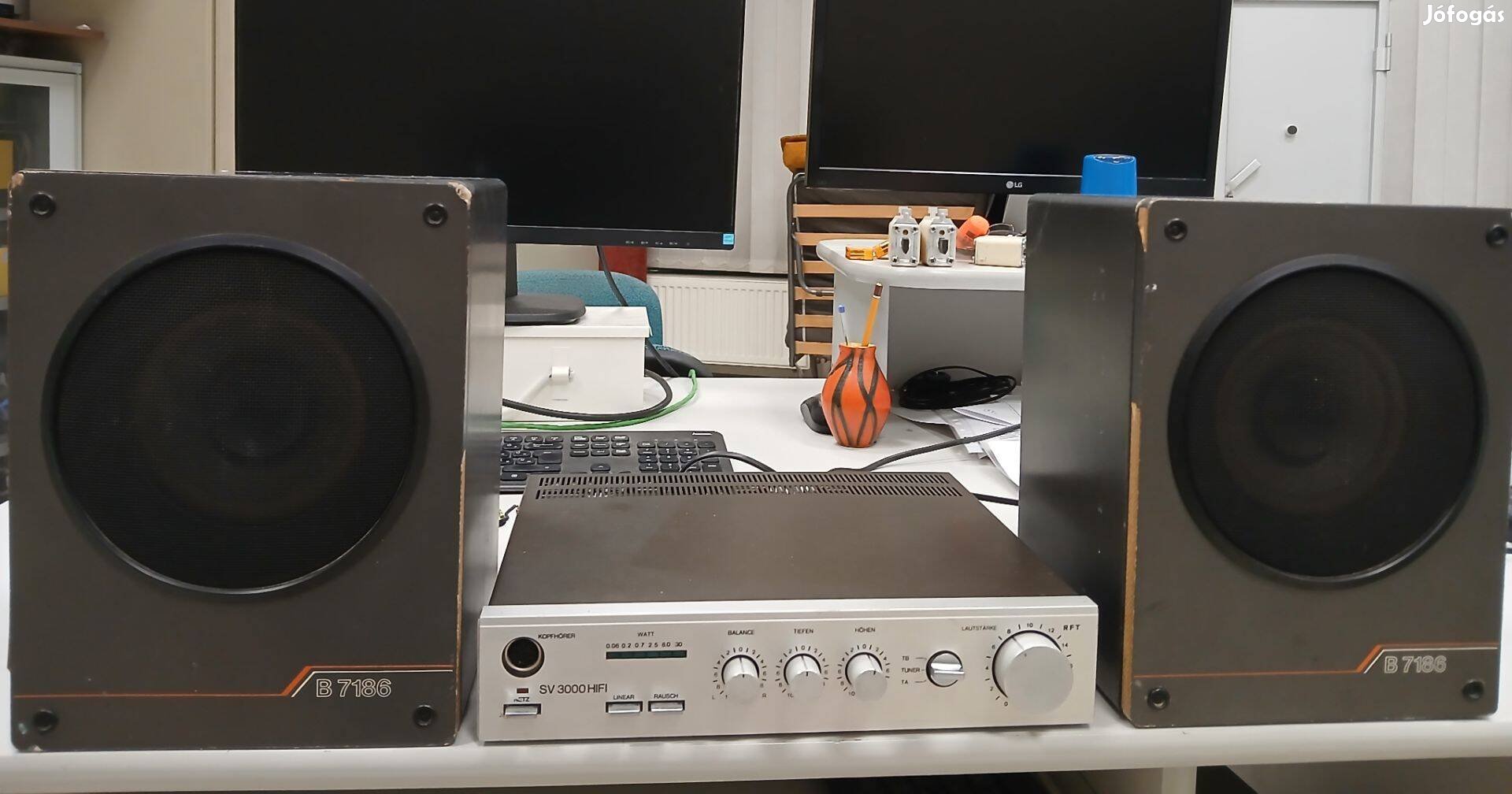 RFT SV-3000 erősítő hangdobozokkal eladó