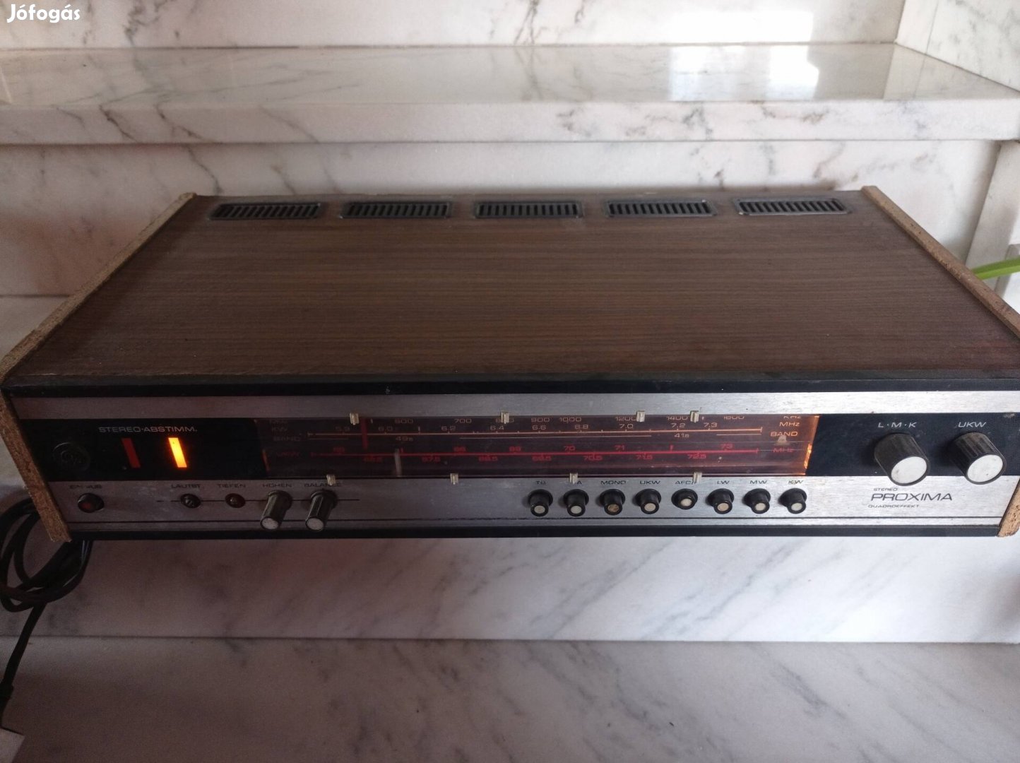 RFT Stereo Heimempfnger Hii-3333 típusú sztereó rádiókészülé