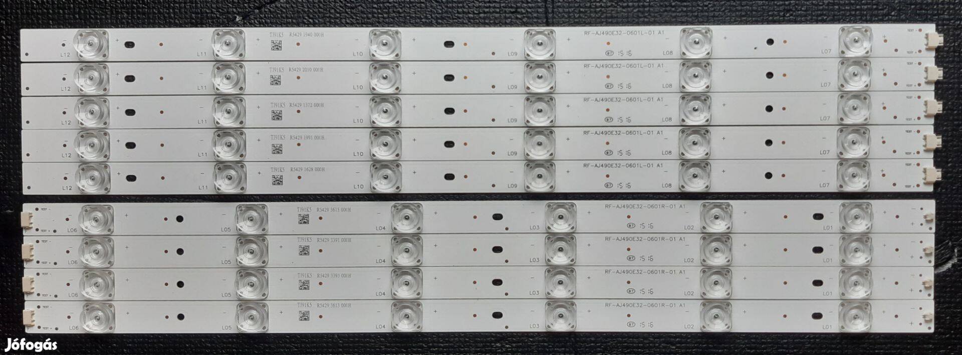 RF-AJ490E32-0601 LED háttérvilágítás Sharp 49 panelhez