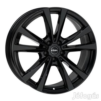 RIAL M12 Fényes fekete 9X19 5X112 ET20 CB66,5 | alufelni |