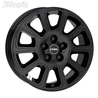 RIAL TRANSPORTER 2 Fényes fekete 6,5X16 6X130 ET54 CB84,1 | alufelni |