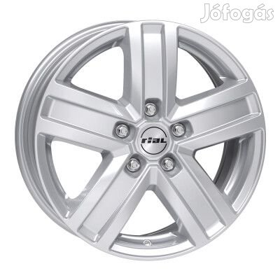 RIAL Transporter Fényes ezüst 6,5X16 5X130 ET66 CB78,1 | alufelni |