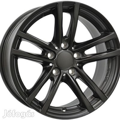RIAL X10 Tompa fekete 7,5X18 5X112 ET25 CB66,6 alufelni
