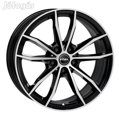 RIAL X12X Fényes fekete Polírozott 9X20 5X112 ET35 CB66,5 | alufelni |