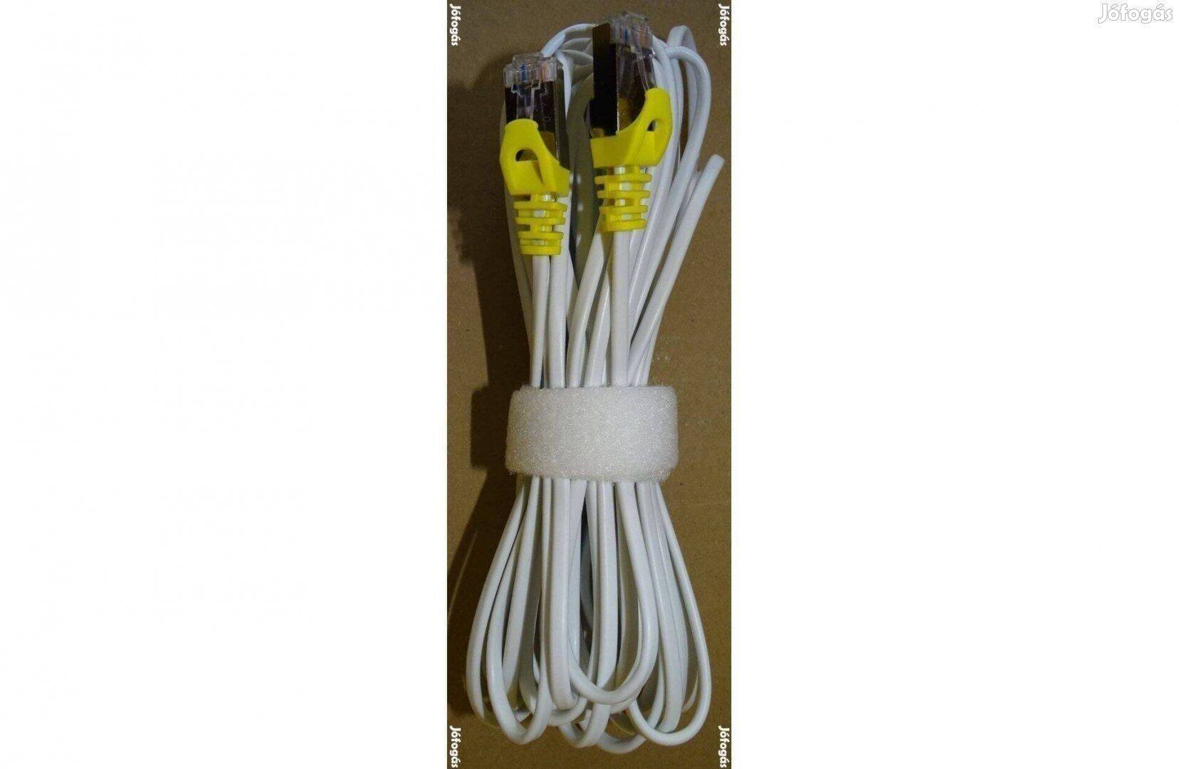 RJ45 csatlakozóval szerelt kábel,,törésgátlóval (10m)