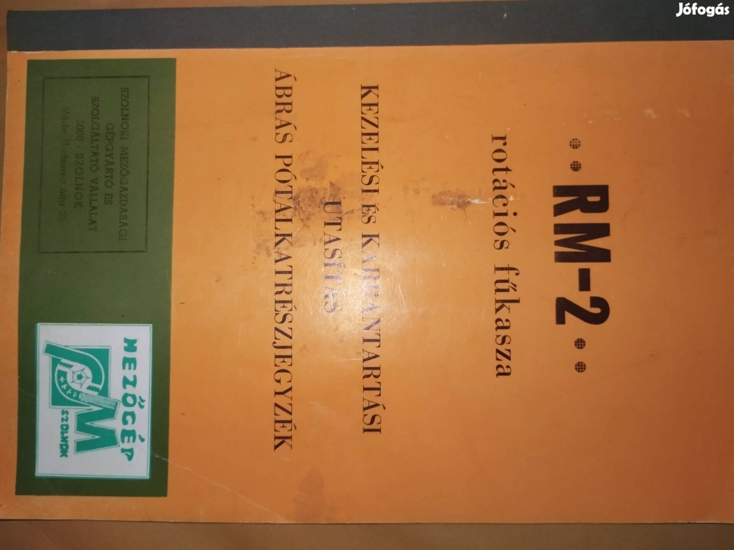 RM-2 rotációs fűkasza  kezelesi és karbantartási utasítás 