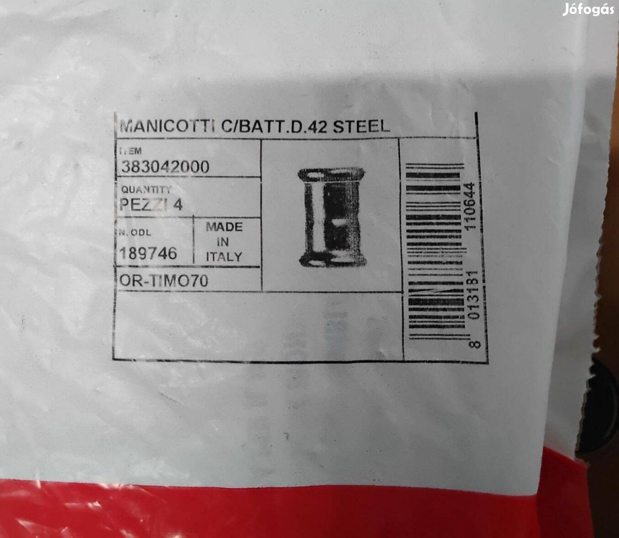 RM Karmantyú Manicotti D42mm