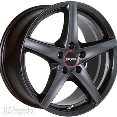 RONAL R41 Tompa fekete 7X16 5X100 ET38 CB68 | alufelni |