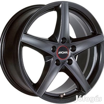 RONAL R41 Tompa fekete 8X17 5X114,3 ET48 CB76 | alufelni |