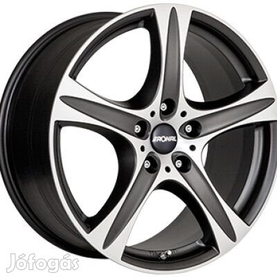 RONAL R55 SUV Tompa fekete Polírozott 8,5X18 5X112 ET30 CB76 |