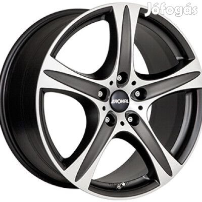 RONAL R55 SUV Tompa fekete Polírozott 9,5X20 5X120 ET50 CB72,6 |