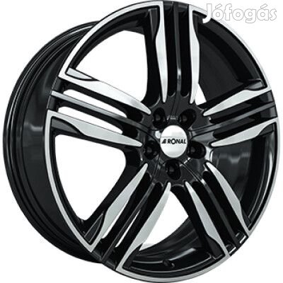 RONAL R58 Fényes fekete Polírozott 8X20 5X112 ET35 CB76 | alufelni |