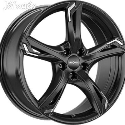 RONAL R62 CHROME Fényes fekete 7,5X18 5X108 ET40 CB76 | alufelni |