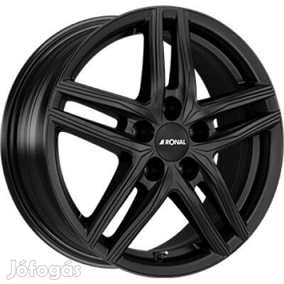 RONAL R65 Tompa fekete 6,5X16 5X112 ET46 CB57,1 | alufelni |