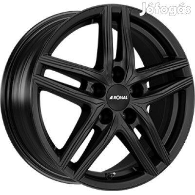 RONAL R65 Tompa fekete 8X19 5X112 ET55 CB66,6 | alufelni |