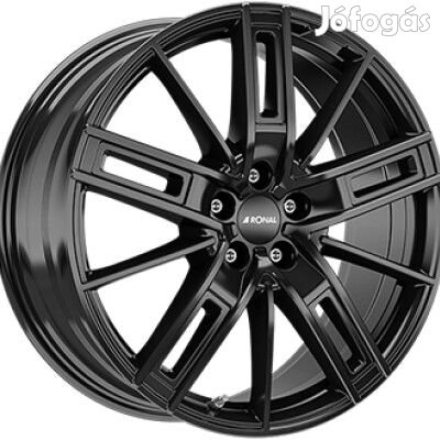 RONAL R67 Fényes fekete 8X19 5X112 ET54 CB66,5 | alufelni |