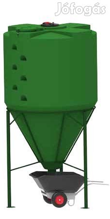 ROTO -11m3 es silo fémvázzal FESILO