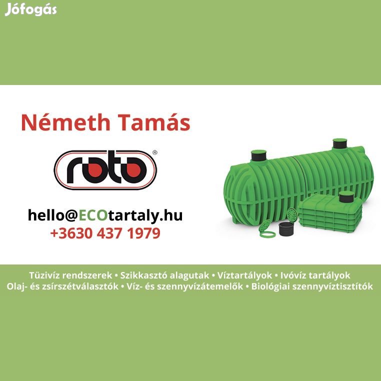 ROTO -300 L RoTrans víz-, eső-, szennyvíz-, tüzivíz tartály