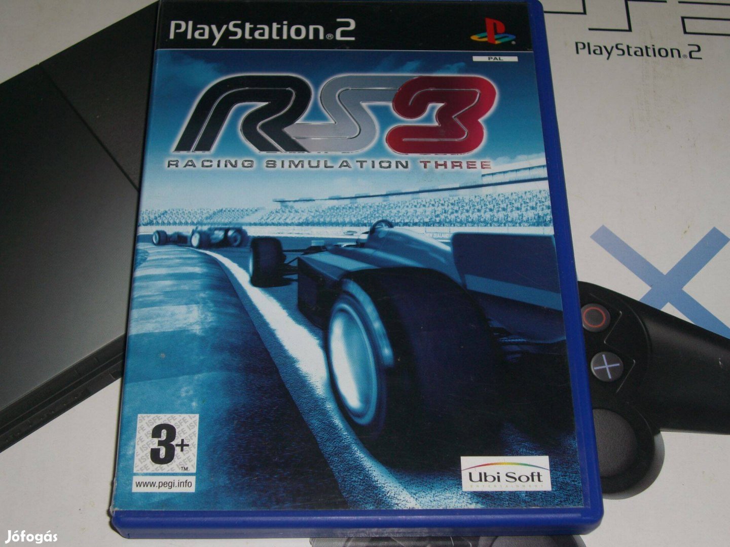 RS3 Racing Simulation Three Playstation 2 eredeti lemez
